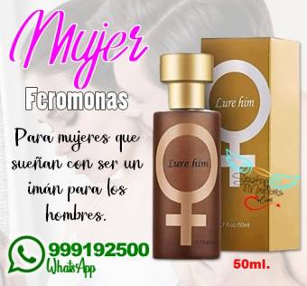 FEROMONAS MUJER / LURE HIM / SEXSHOP MIRAFLORES