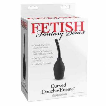 juguetes sexuales sullana CONSOLADOR ENEMA CURVADUCHE NEGRO.+51 994389213