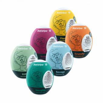 HUEVOS MASTURBADORES  JUEGO DE 6 PIEZAS.sexshop69 wsp +51 994389213