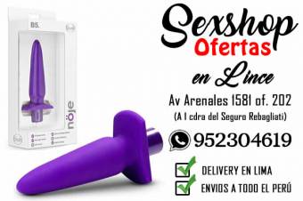 VIBRADOR ANAL / BOLAS ANALES / PLUG VIBRADOR / SEXSHOP LINCE OFERTAS