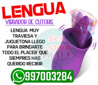 SEXSHOP / SURCO / VIBRADOR DE LENGUA / CLITORIS