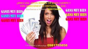 CHICA LINDA ES TU OPORTUNIDAD DE MEJORAR TU ECONOMÍA EN TUS HORAS LIBRES