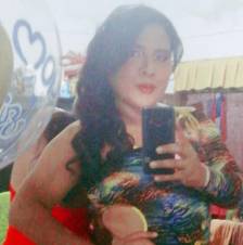 Linda crespita transexual