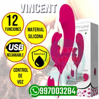 SEXSHOP / SURCO / PRETTY LOVE / VINCENT / 12 FUNCIONES