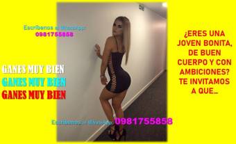 SI ERES CULTA Y BONITA PUEDES GANAR BIEN EN TUS HORAS LIBRES