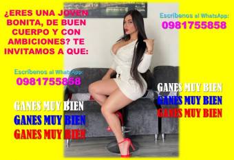 BUSCAMOS CHICAS BONITAS Y SERIAS QUE DESEAN MEJORAR SU ECONOMÍA