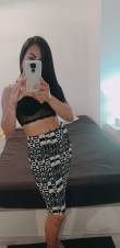 bebesita colombiana  en barcelona con unas ganas de todo