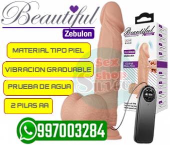 SEXSHOP/ SURCO / VIBRADOR / TIPO PIEL / CON CHUPON