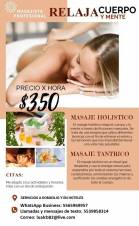 Masajes relajantes tantricos para mujeres a domicilio