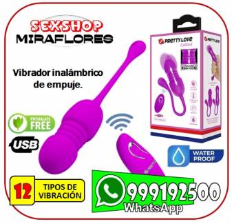 VIBRADOR RETRACTIL INALAMBRICO – PRETTY LOVE CALLIERI / SEXSHOP MIRAFLORES