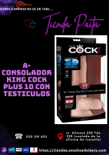 CONSOLADOR KING COCK PLUS 10.... LO MEJOR LO ENCUENTRAS EN SEXSHOP69