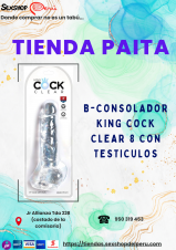 :) DONDE COMPRAR NO ES UN TABU.... CONSOLADOR 8 ..... SEXSHOP PAITA