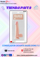 BASIX DONG 7.5 EL CONSOLADOR GIGANTES ... SEXSHOP PAITA