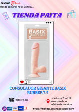 Disfruta de una noche de placer con el consolador 7.5... somos SEXSHOP