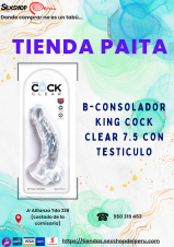 SI UN CONSOLADOR CLEAR 7.50 CON TESTICULOS BUSCAS... PREGUNTA POR SEXSHOP 69