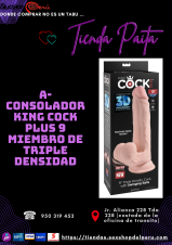 TRIPLE DENSIDAD EN UN CONSOLADOR ... SOMOS SEXSHOP 69