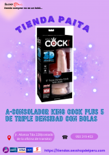 A- CONSOLADOR DE TRIPLE DENSIDAD 5¨... SEXSHOP 69 TIENDA PAITA