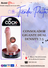 ALGO DIFERENTE? EL CONSOLADOR DUAL 7.5 ... SOMOS SEXSHOP PERU