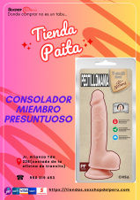 TIENDA PAITA .... SEXSHOP 69... CONSOLADOR PRESUNTUOSO
