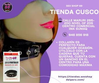 A-COLLARIN CUERO DE MEDIANOCHE. El fetish sado bondage collarín es  perfecto para cualquier ocasión. Utilízalo con la cadena que tú quieras, cuenta co