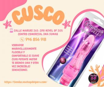 VIBRADOR CRYSTAL JELLY PRECIOSA…….es un vibrador maravillosamente flexible y confortable es suave cuyo potente motor te brinda una y otra vez increíbl