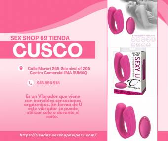 VIBRADOR ULTRAZONE SEXY U. Es un Vibrador que viene con increíble sensaciones orgásmicas. En forma de U este vibrador  se puede utilizar solo o durant