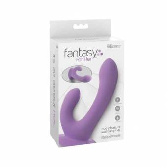 VIBRADOR  PURPURA FANTASY DOBLE PLACER... SEXSHOP69... TIENDA PAITA