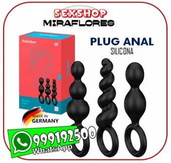 SATISFYER BOOTY CALL – PLUG ANALES DE SILICONA / SEXSHOP MIRAFLORES