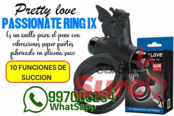 SEXSHOP / SURCO / ANILLO / PASSIONATE / 10 FUNCIONES