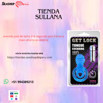 sexshop69 ANILLO VIBRADOR TONGUE. wsp +51 994389213 - delivery sullana