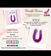 Sex Shop 69 Tacna - Consolador Doble penetracion de silicona