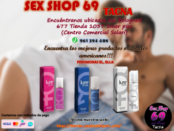 Sex Shop 69 Tacna - Feromonas el ella