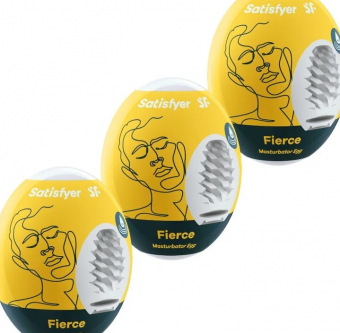SET DE 3 PIEZAS HUEVO ACARICIADOR AMARILLO--TIENDAPAITA -SEXSHOP69