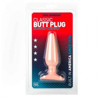 CLASSIC BUTT PLUG TALLA M--TIENDA PAITA --SEXSHOP69