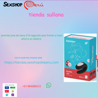 VIBRADOR SATISFYER INTELIGENTE DOBLE JOY NEGRO- wsp +51 994389213 - sullana