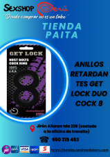 ANILLOS RETARDANTES GET LOCK DUO.... SETSHOP