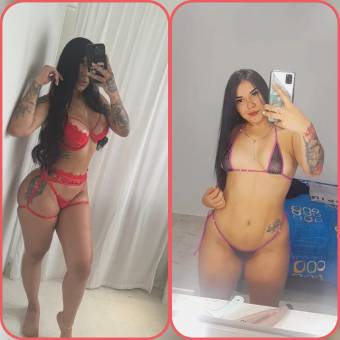 DUPLEX AMIGAS GUARRAS ADICTAS A LAS POLLAS GRANDES Y  LECHERAS