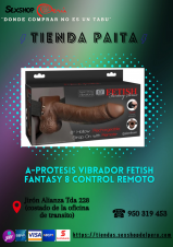 Sexshop Paita, lo mejor en protesis vibrador con control remoto