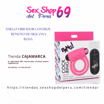 A-ANILLO VIBRADOR CONTROL REMOTO DE SILICONA ROSA.  Corran juntos y aumenten su orgasmo. Mejora tu vida y dale a tu miembro una emoción impresionante