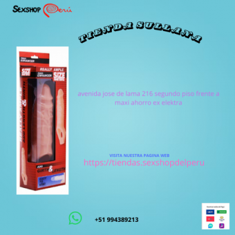 FUNDA DE EXTENSION REALLY AMPLE. -sexshop del peru - wsp +51 994389213 --...
