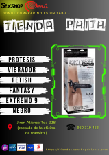 SEXSJOP PAITA....PROTESIS VIBRADOR EXTREMO NEGRO