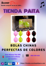 BOLAS CHINAS PERFECTAS DE COLORES.... LA MEJOR CALIDAD LA ENCUENTRA EN SEXSHOP