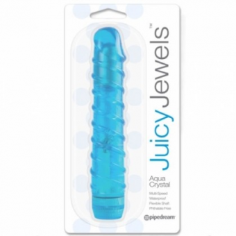 VIBRADOR JUICY AQUA CRYSTAL--SEXSHOP69- PAITA