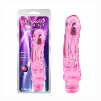 CRYSTAL JELLY LIMERENCE PINK ---> VIBRADOR--- SEXSHOP69 TIENDA PAITA