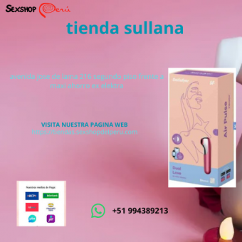 VIBRADOR SATISFYER DUAL LOVE ROJO. wsp +51 994389213 - sullana