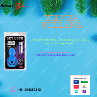 sexshop69 Sullana ANILLO VIBRADOR TONGUE. wsp +51 994389213 delivery