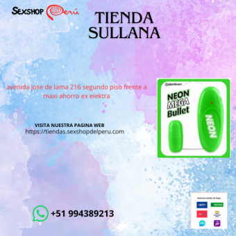 VIBRADOR  NEON MEGA. sullana wsp +51 994389213 Sullana