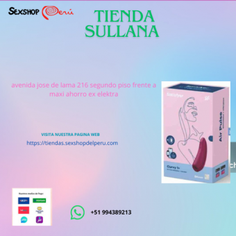 VIBRADOR SATISFYER INTELIGENTE CURVO 1 ROJO. wsp +51 994389213 - sullana