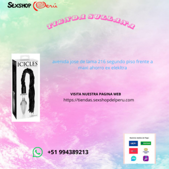 sexshop69 CONSOLADOR ICICLES N° 49 CLEAR. sullana wsp +51 994389213 delivery