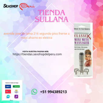 Sullana VIBRADOR MINI CLASSIX MASSAGER. wsp +51 994389213 - Sullana